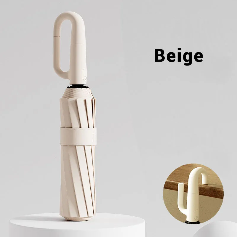 Reflective Safety Strip Ring Buckle Umbrella