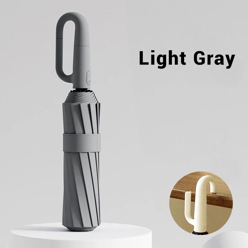 Reflective Safety Strip Ring Buckle Umbrella