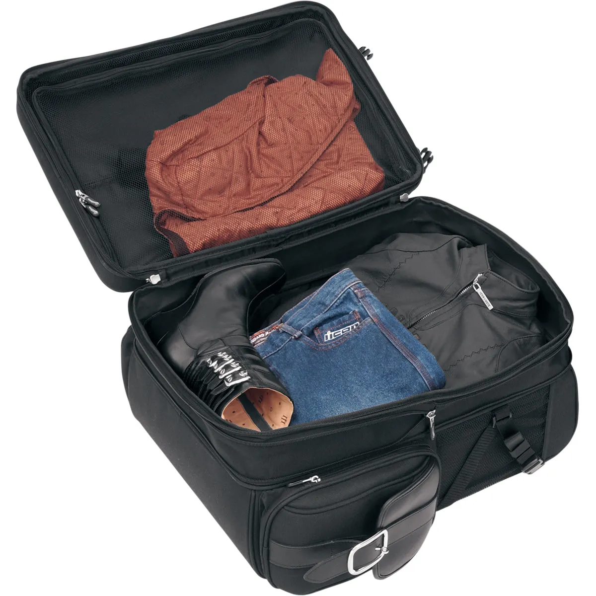 SADDLEMEN S3200DE Deluxe Sissy Bar Bag
