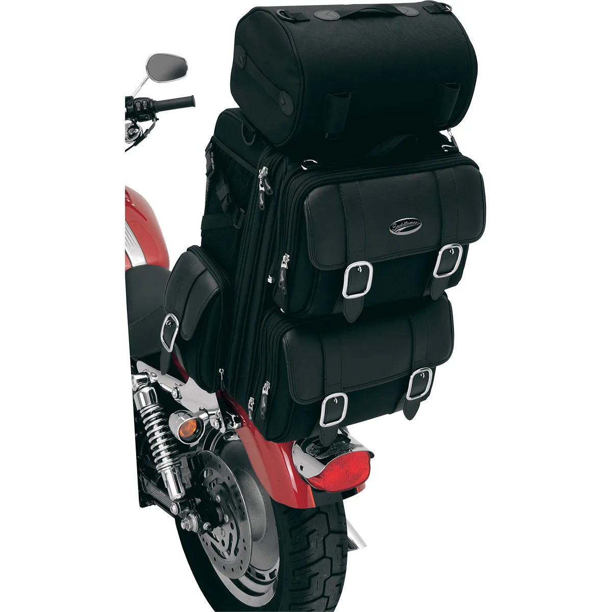 SADDLEMEN S3200DE Deluxe Sissy Bar Bag