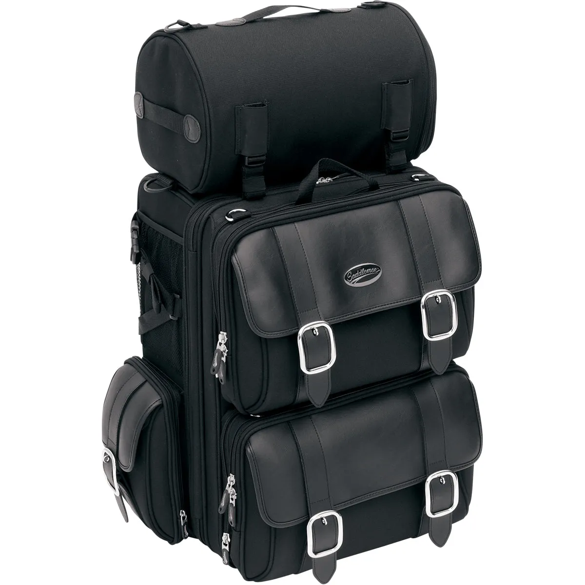 SADDLEMEN S3200DE Deluxe Sissy Bar Bag