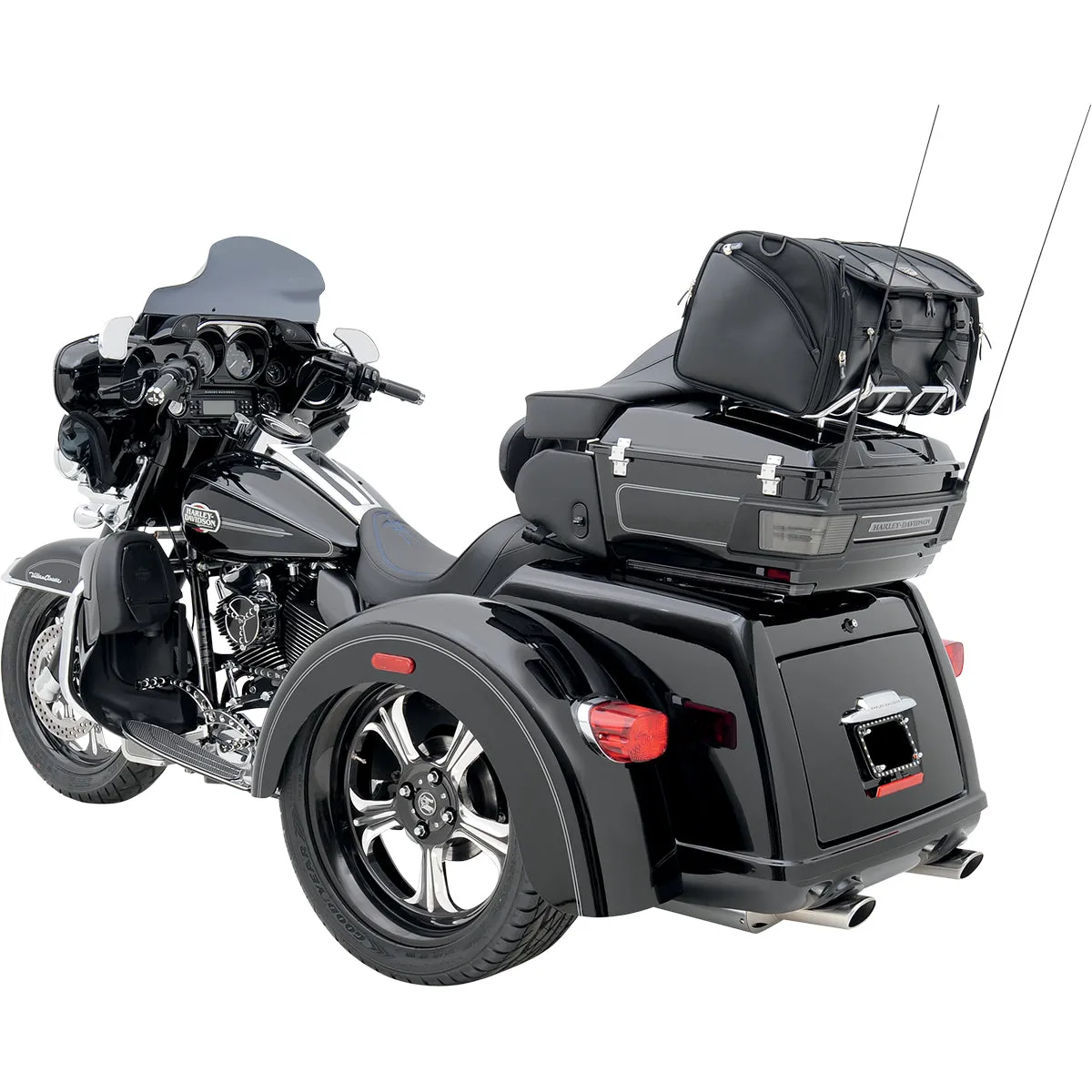 SADDLEMEN TR3300DE Deluxe Rack Bag