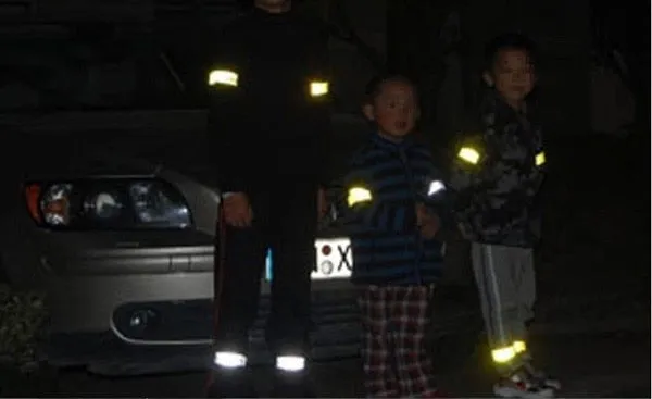 Safety Reflective Slap On Bands High Visible Leg Arm Wraps For Cycling Jogging Running