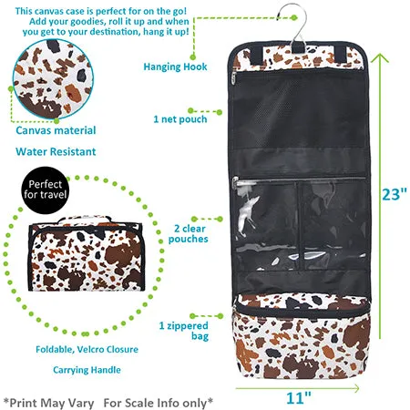!SALE! Mocha Cow NGIL Traveling Toiletry Bag
