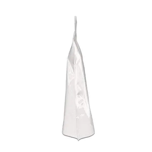 SAMPLE of Mylar Bag White/Clear 1/4 Oz - 7 Grams - 4" x 6.5" - (1 Count SAMPLE)