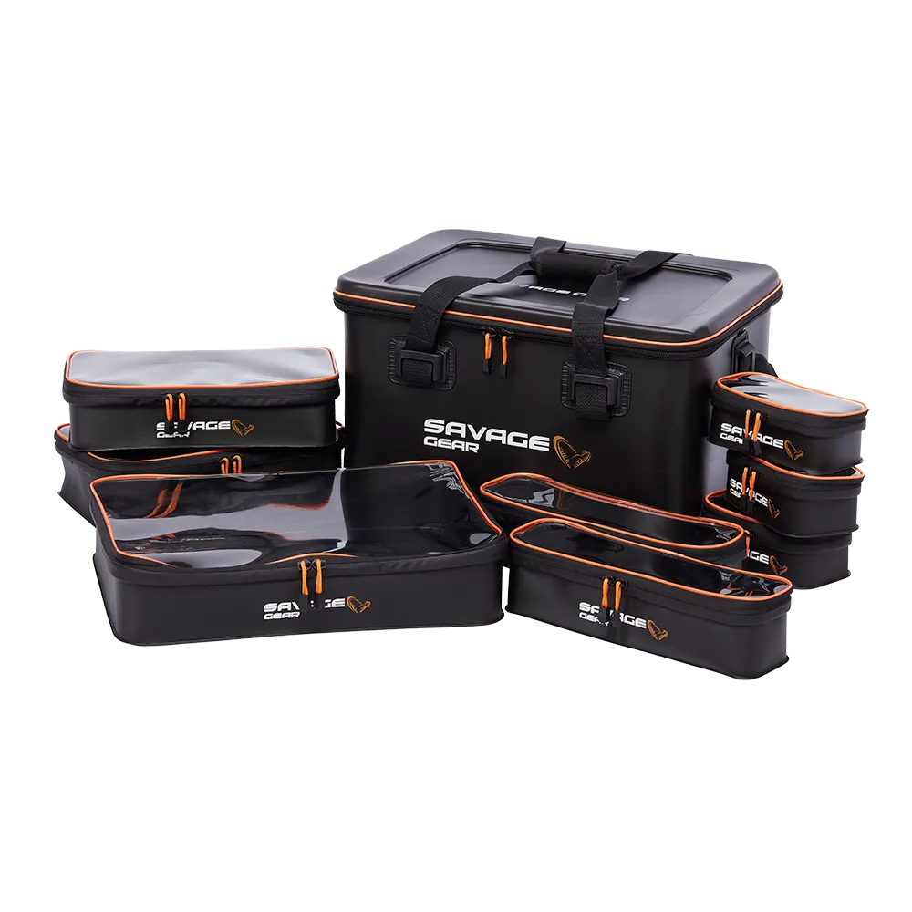 Savage Gear WPMP Lure Carryall Kits - Waterproof Fishing Luggage