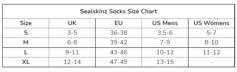 Sealskinz Scoulton Waterproof Warm Weather Mid Lenght with Hydrostop Socks