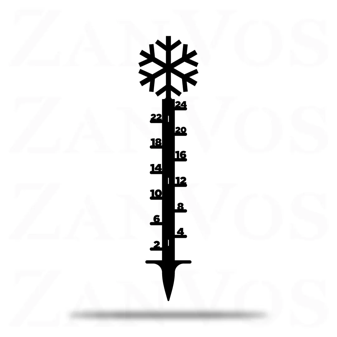 Snow Stake Gauge