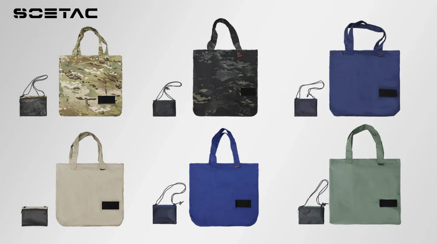 Soetac compact Nylon Tote Bag