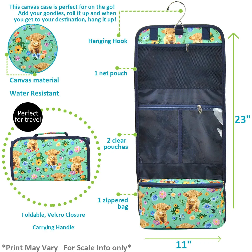 Soft Bovine Beauty NGIL Traveling Toiletry Bag