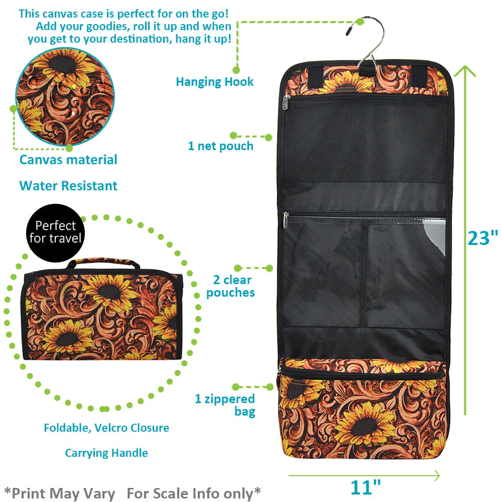 Sunlit Flourish NGIL Traveling Toiletry Bag