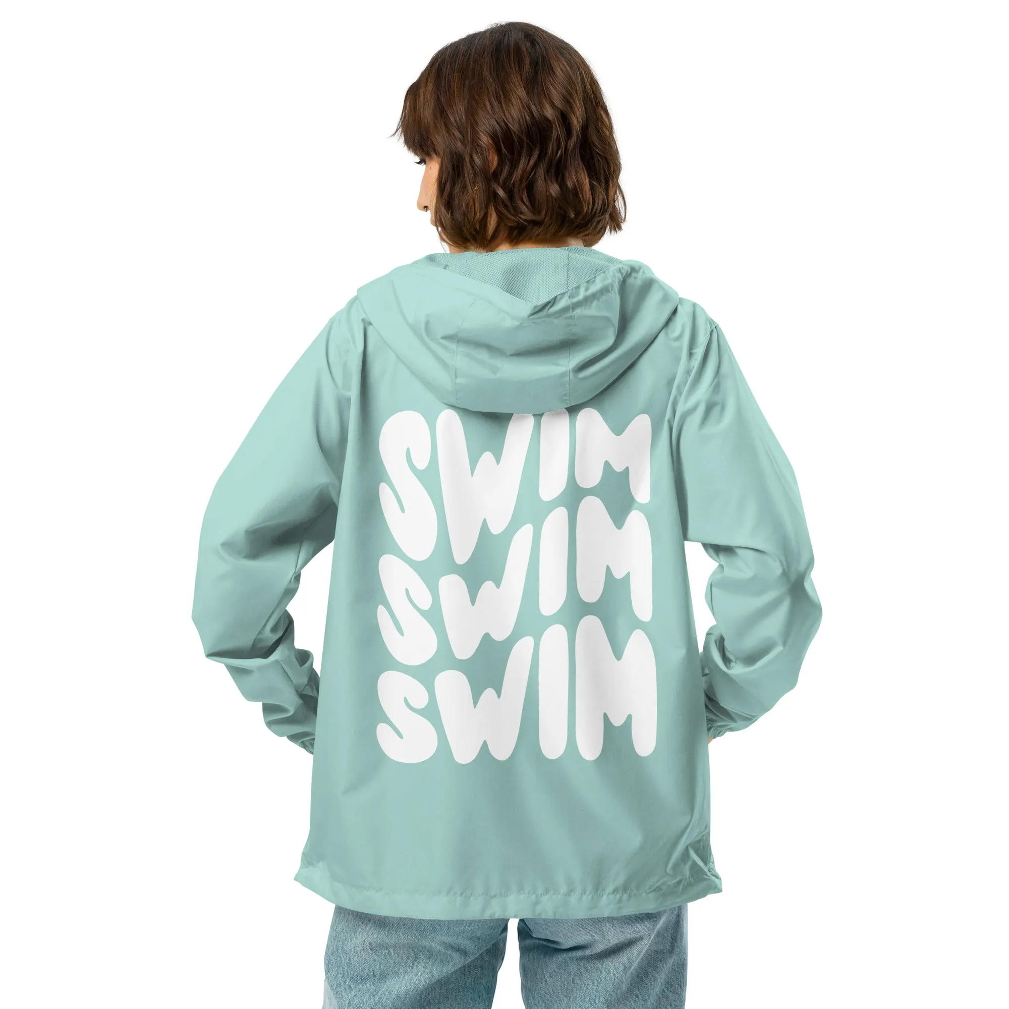 Swim Warp Unisex Lightweight Zip Up Windbreaker