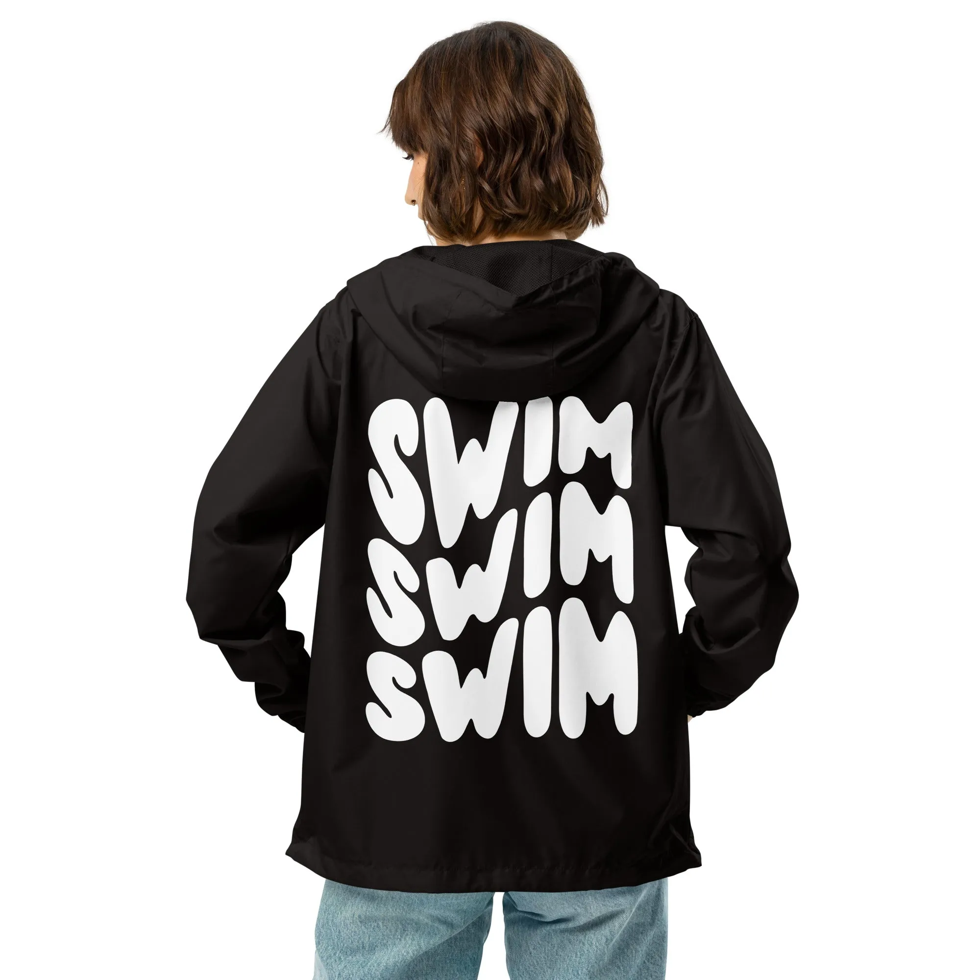 Swim Warp Unisex Lightweight Zip Up Windbreaker