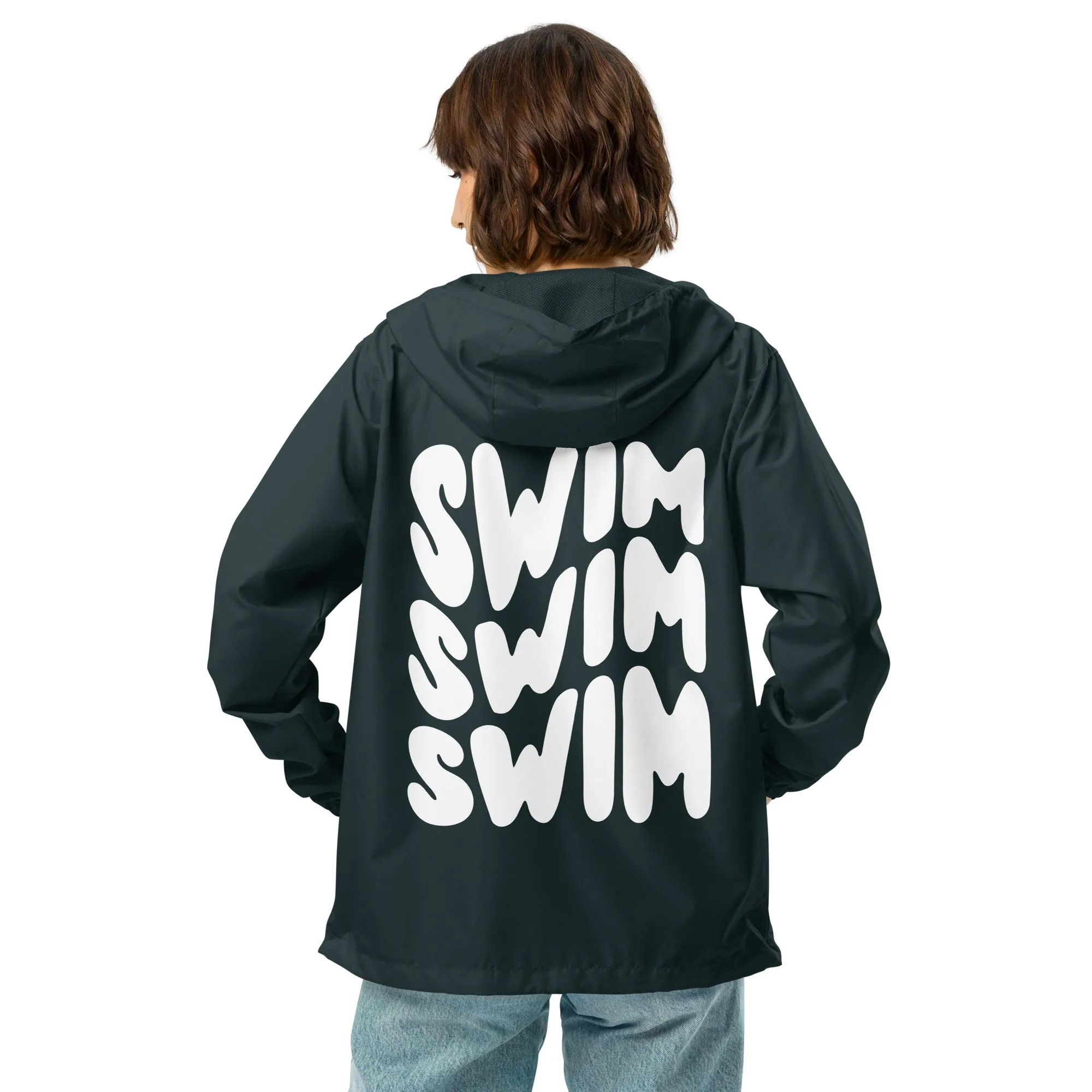 Swim Warp Unisex Lightweight Zip Up Windbreaker