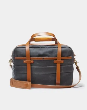 The 24H Travel Bag In Charcoal & Roasted