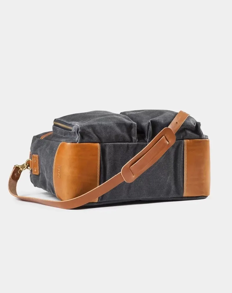 The 48H Travel Bag In Charcoal & Roasted
