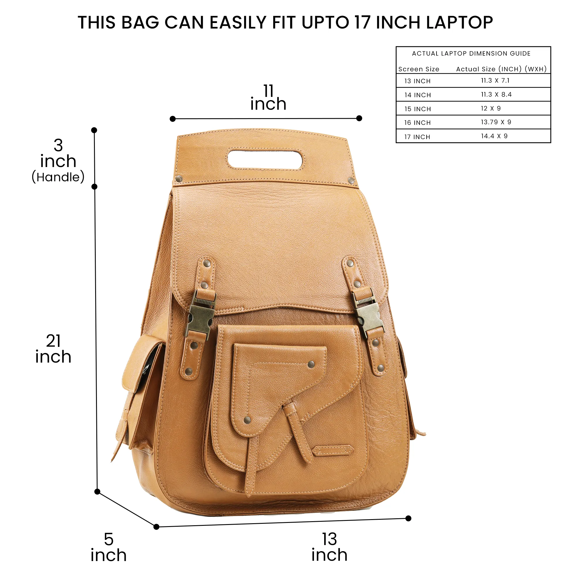 The Elegant Expanse Camel Brown