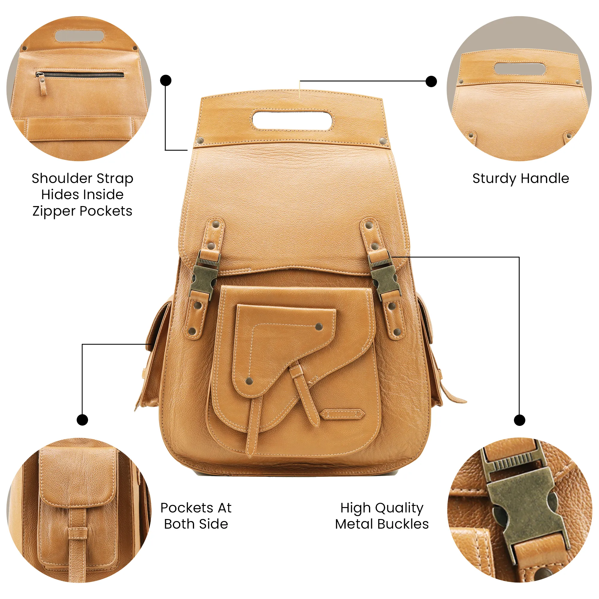 The Elegant Expanse Camel Brown