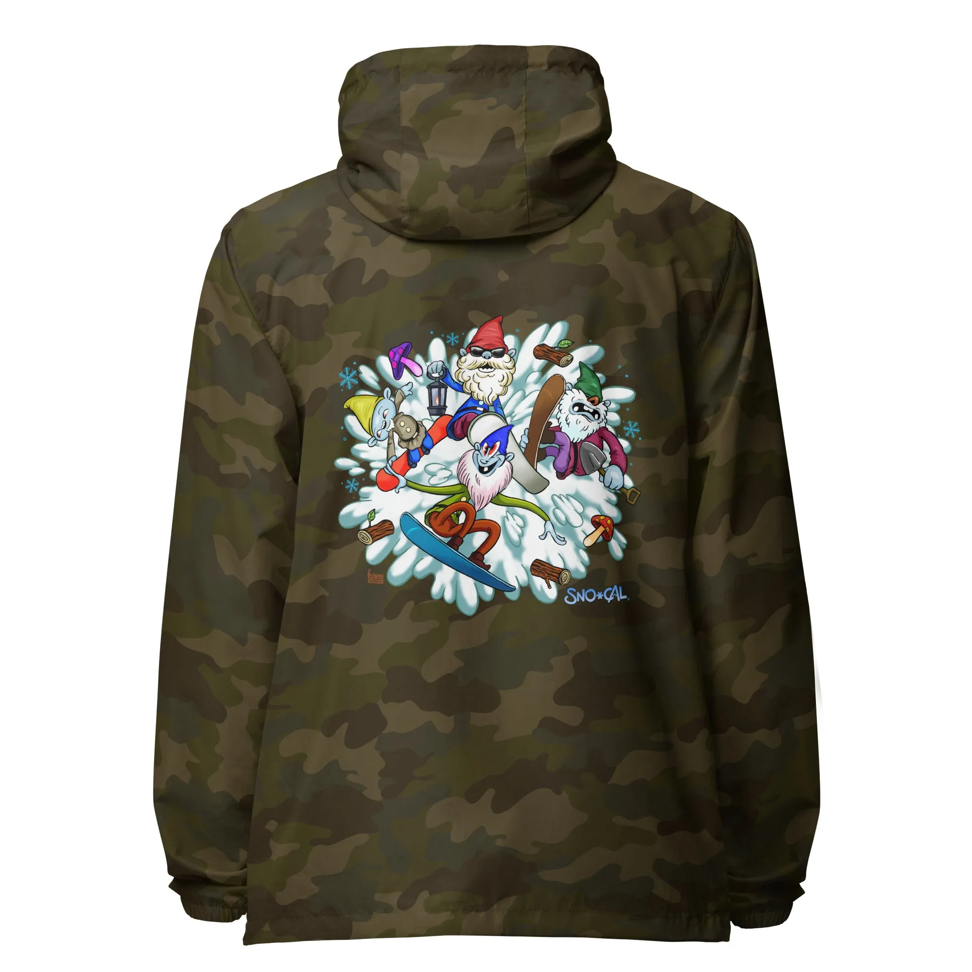 The Sgnomes Lightweight Waterproof Windbreaker