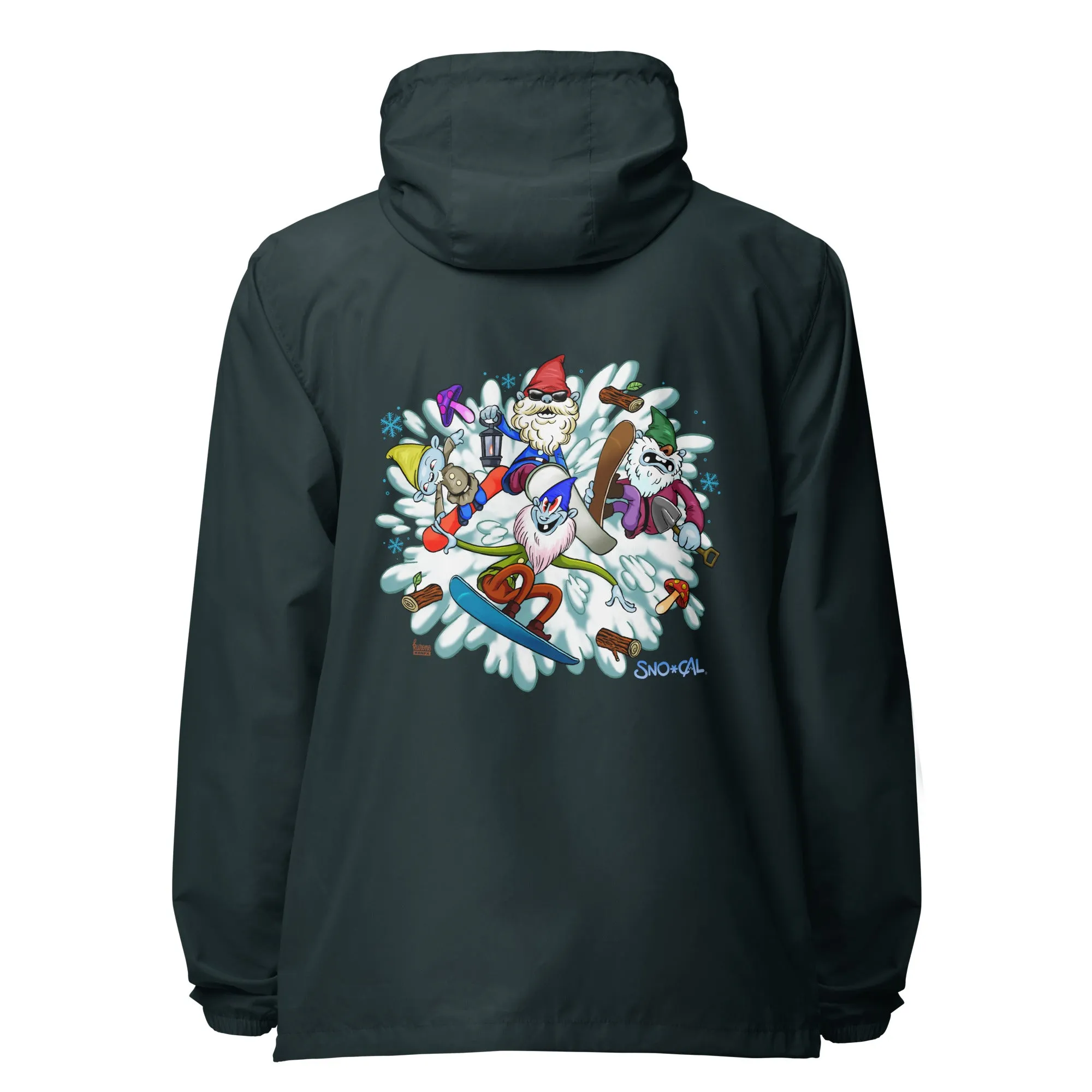 The Sgnomes Lightweight Waterproof Windbreaker