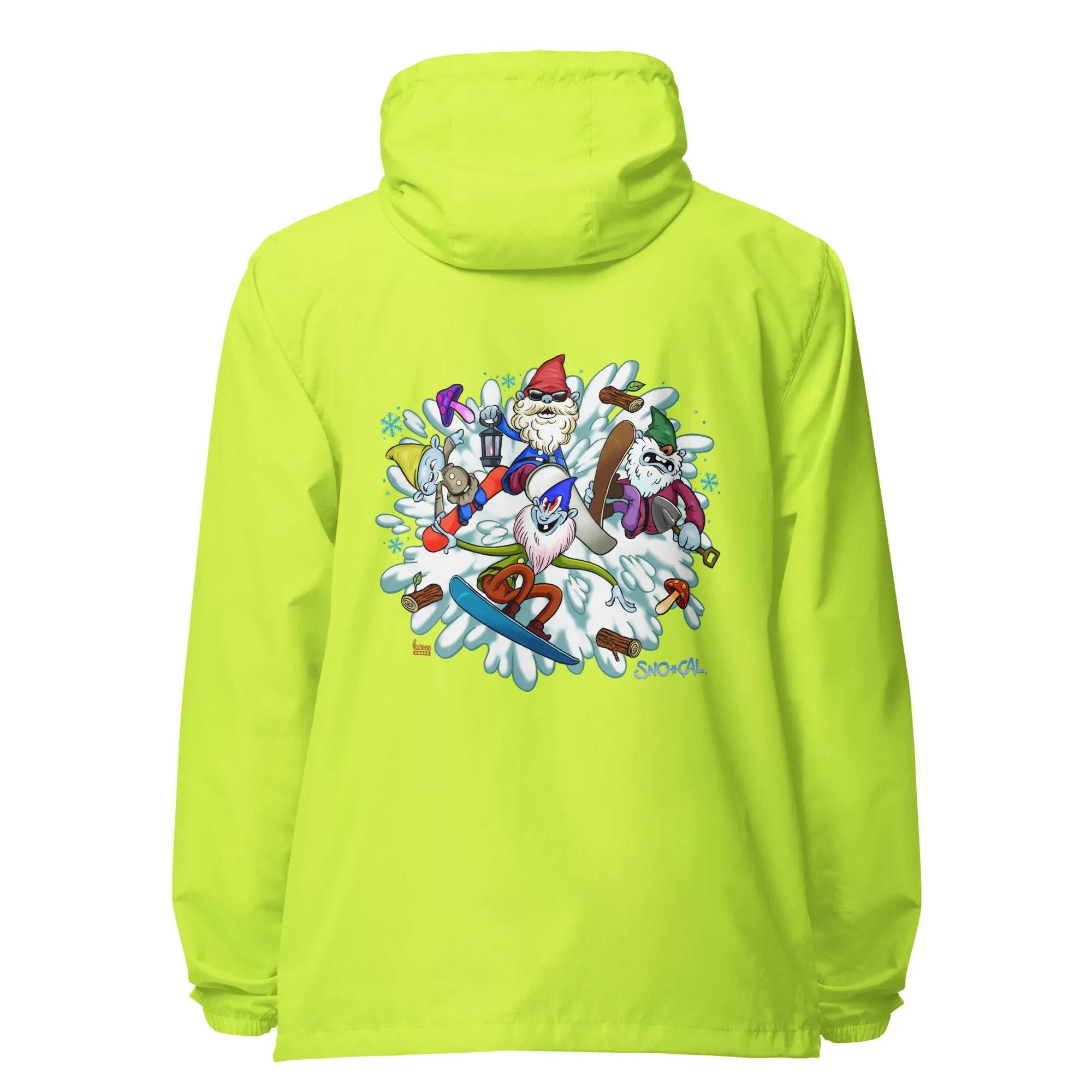 The Sgnomes Lightweight Waterproof Windbreaker