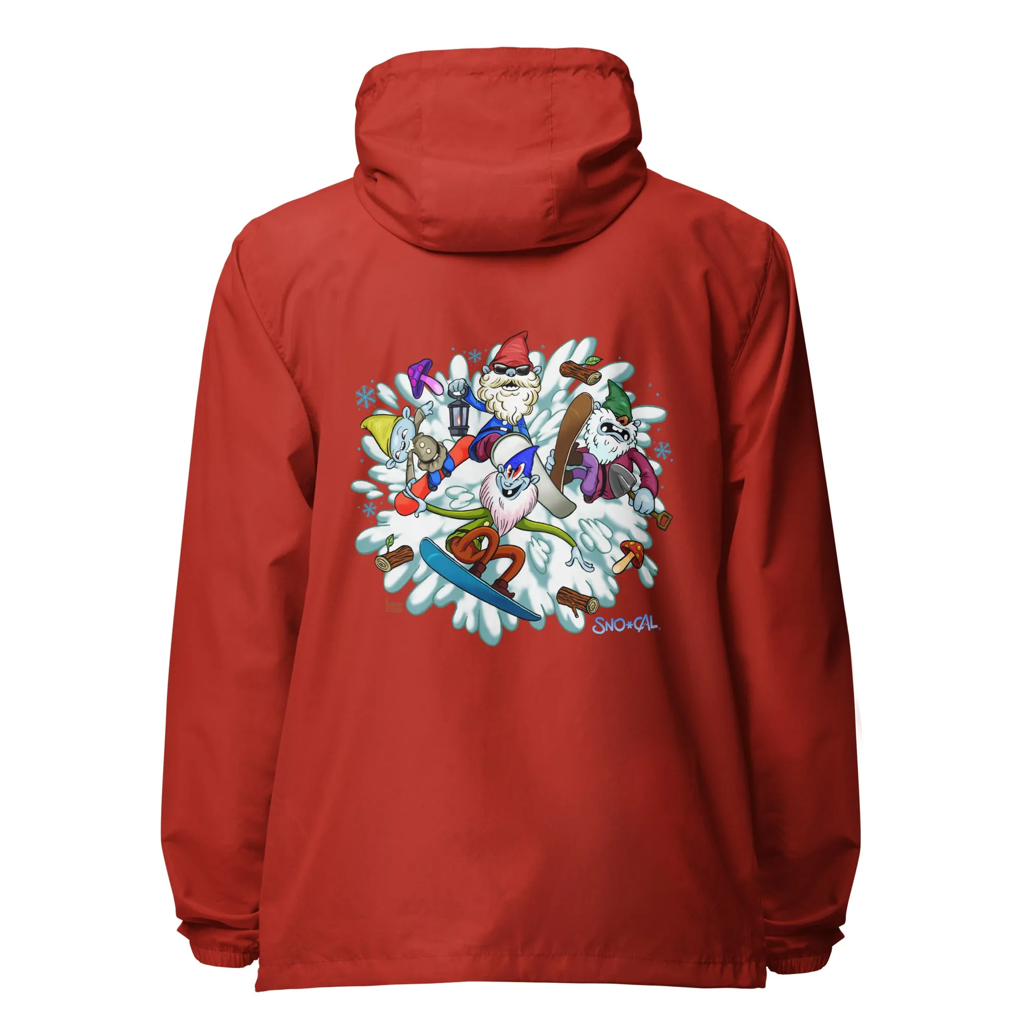 The Sgnomes Lightweight Waterproof Windbreaker