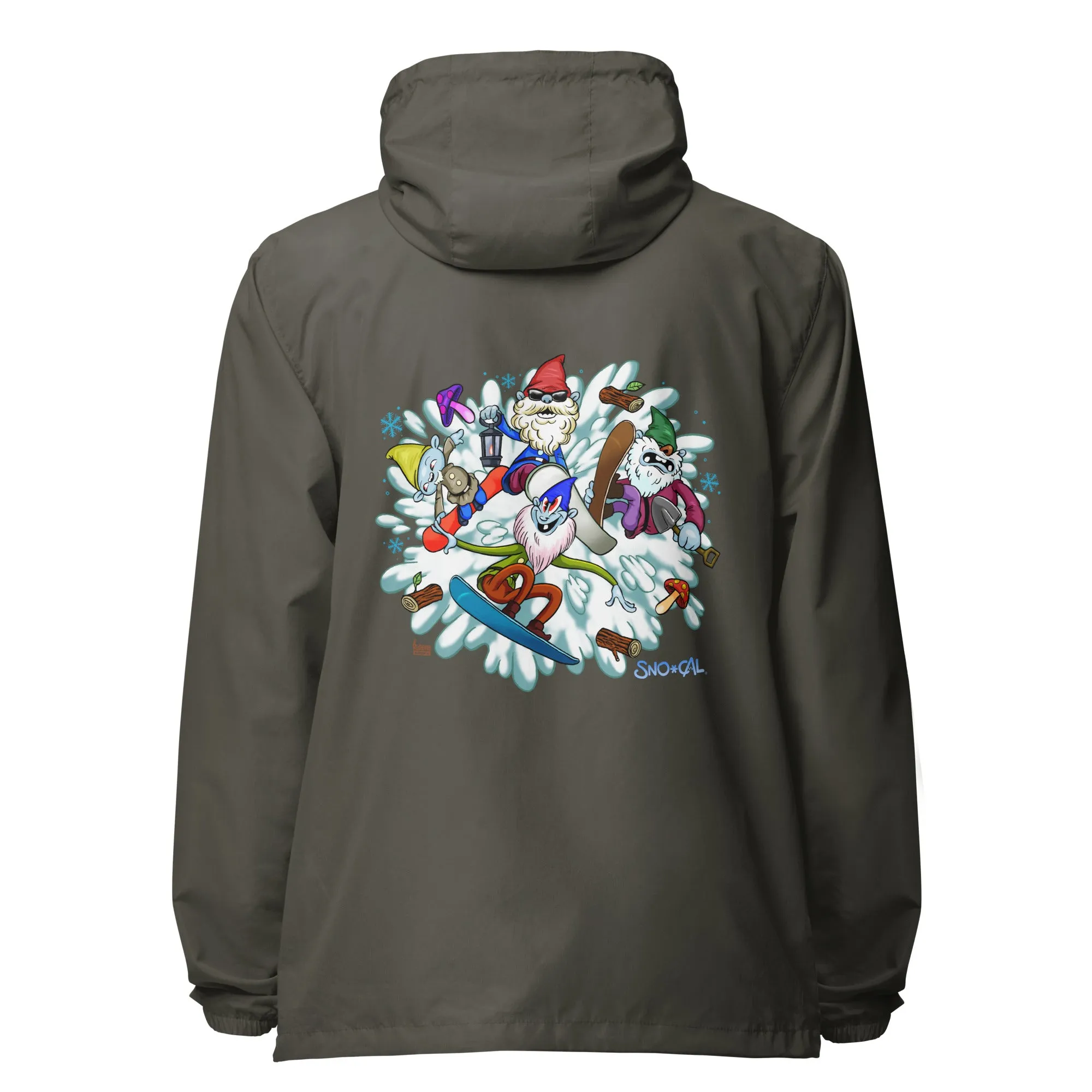 The Sgnomes Lightweight Waterproof Windbreaker
