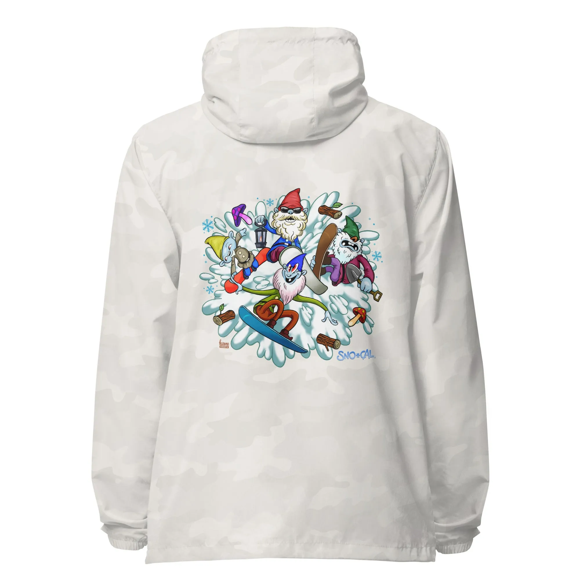 The Sgnomes Lightweight Waterproof Windbreaker