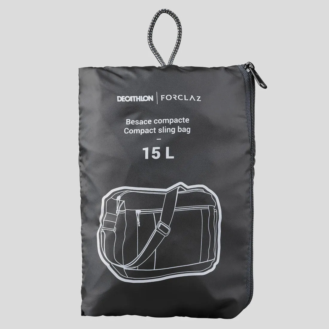 Travel trekking compact messenger bag - TRAVEL 15L