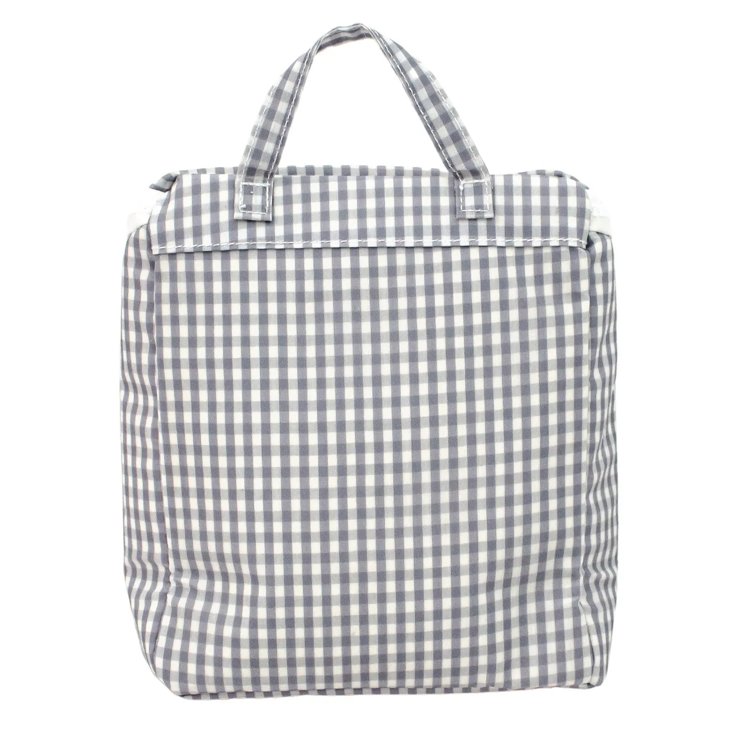 TRVL Design - Take Away- Insulated Bag - Baby Gift - Grey Gingham