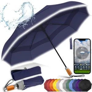 Umbrella Pocket umbrella Automatic open and close Windproof double canopy