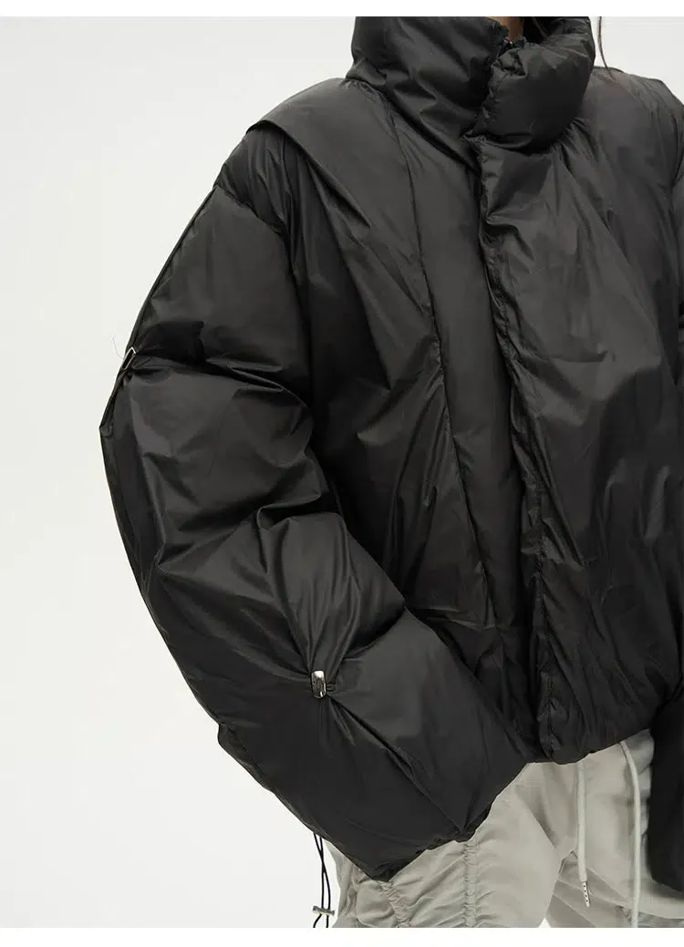 Unisex Short Cotton Coat Jacket
