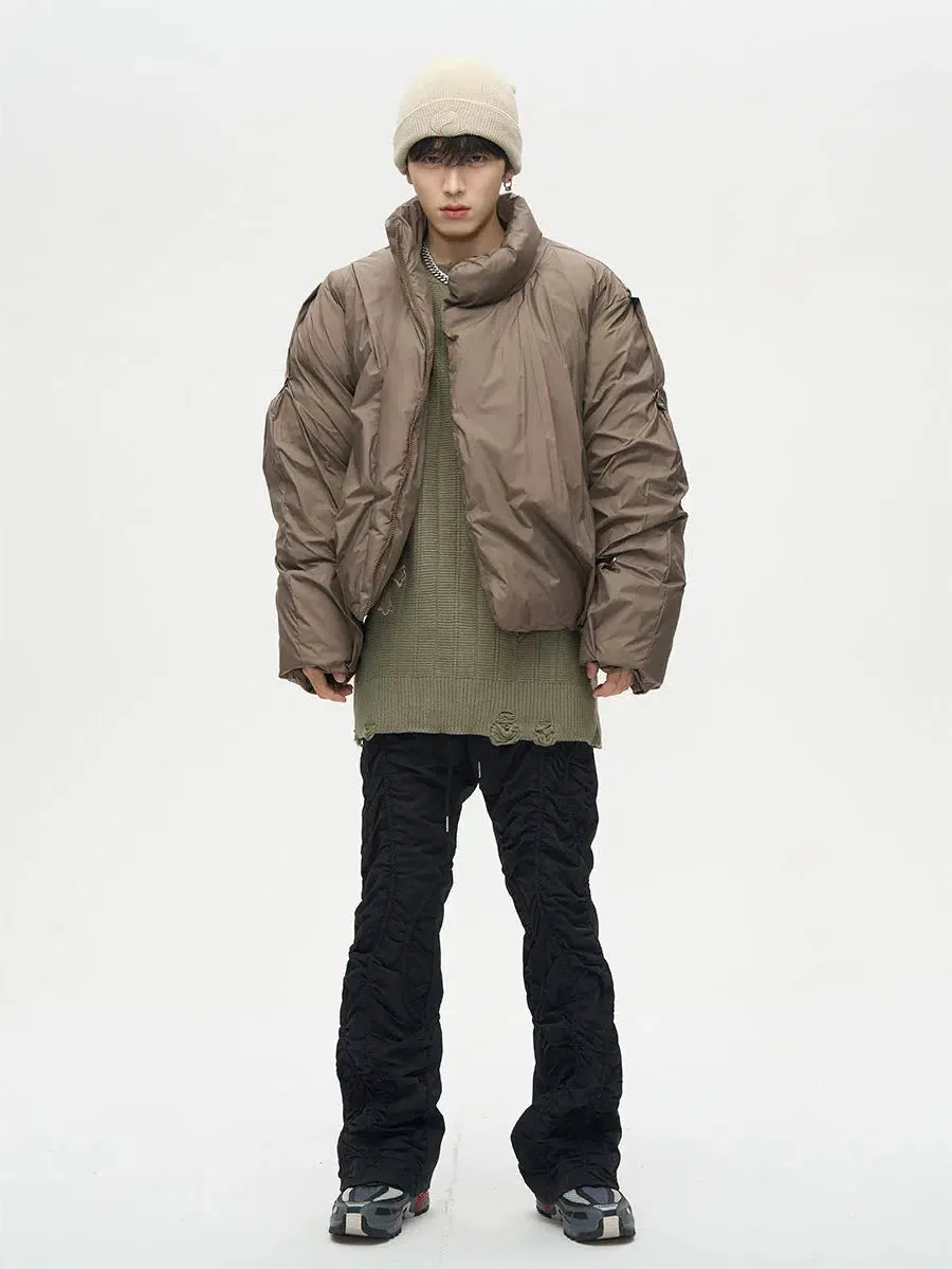 Unisex Short Cotton Coat Jacket