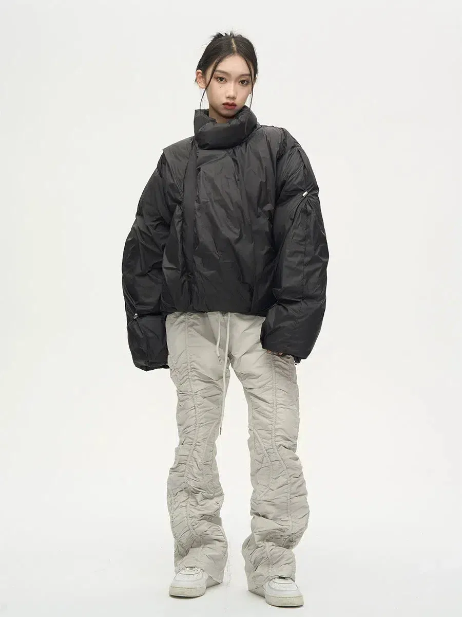 Unisex Short Cotton Coat Jacket