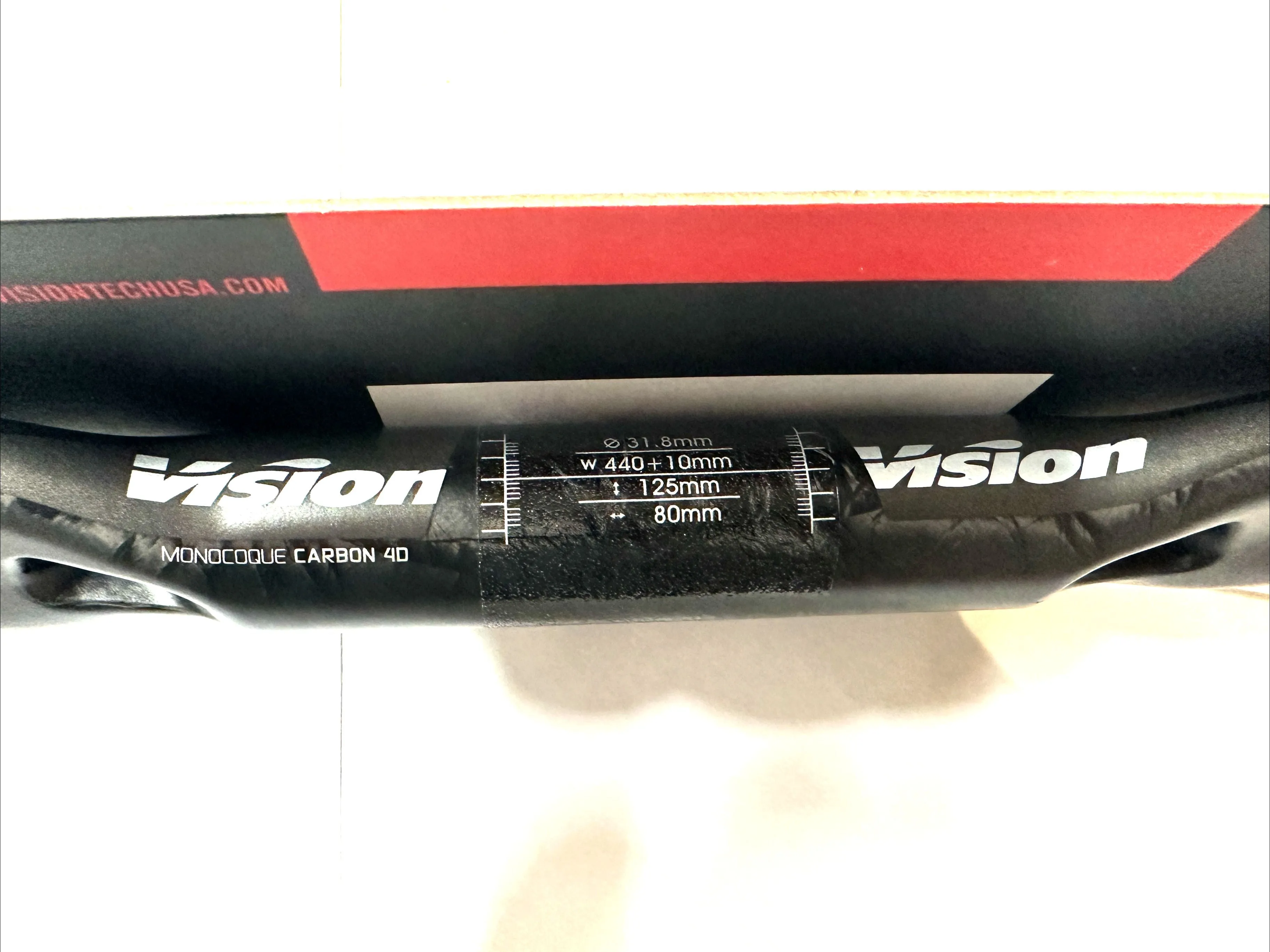 Vision Trimax 4D Carbon Compact Drop Road Bike Handlebar 31.8mm x 440mm 44cm NEW
