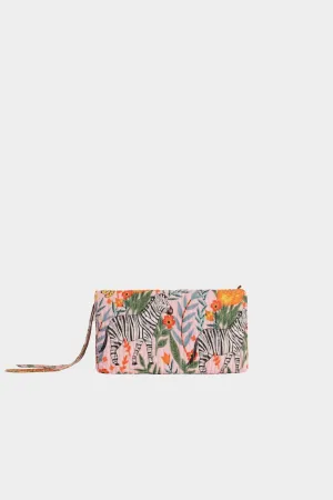 Wild Safari Pouch in Light Pink