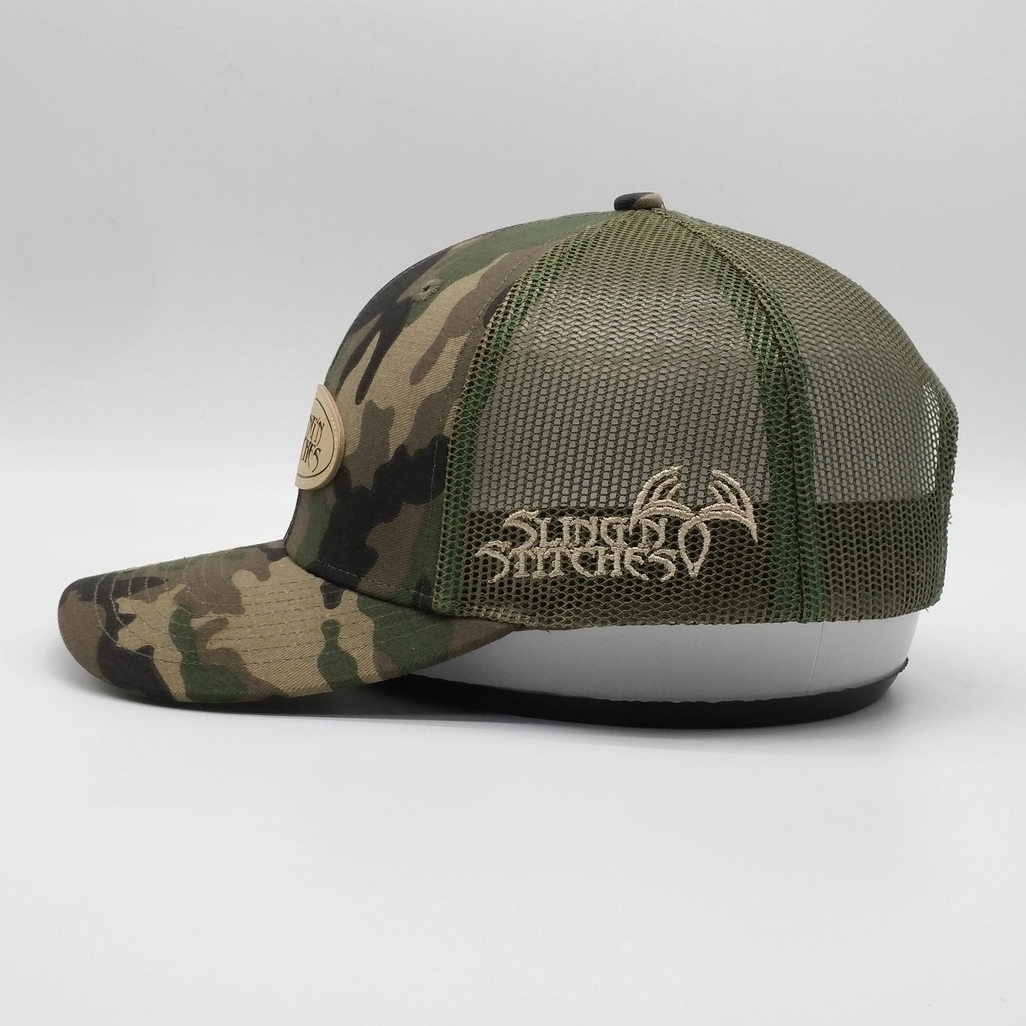 Woodland Camo Turkey logo patch snapback