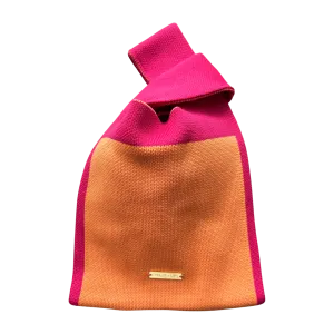 Wristlet Bag Orange/Pink