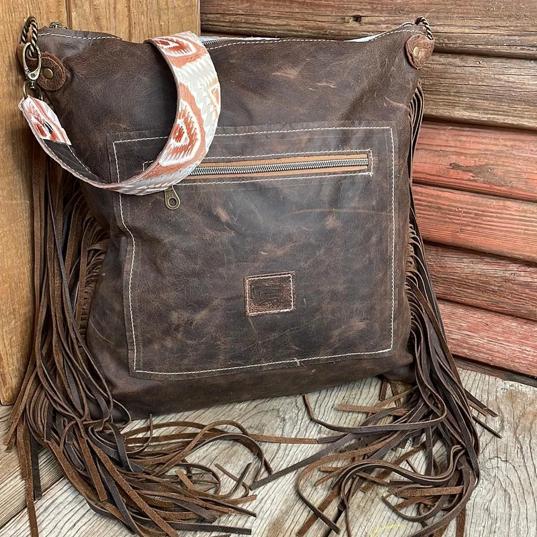 Wynonna - Tricolor w/ Copper Penny Aztec