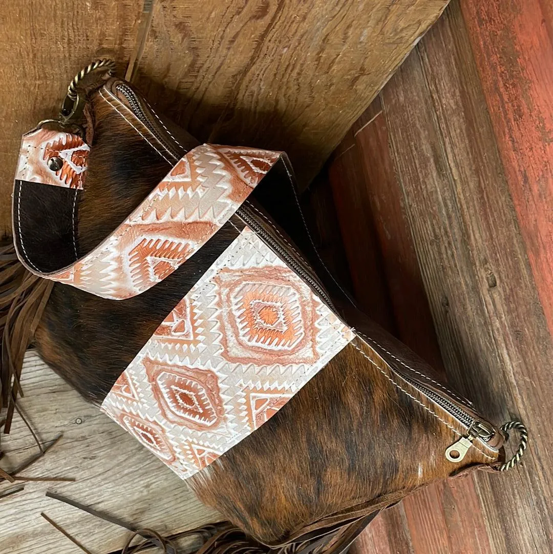 Wynonna - Tricolor w/ Copper Penny Aztec