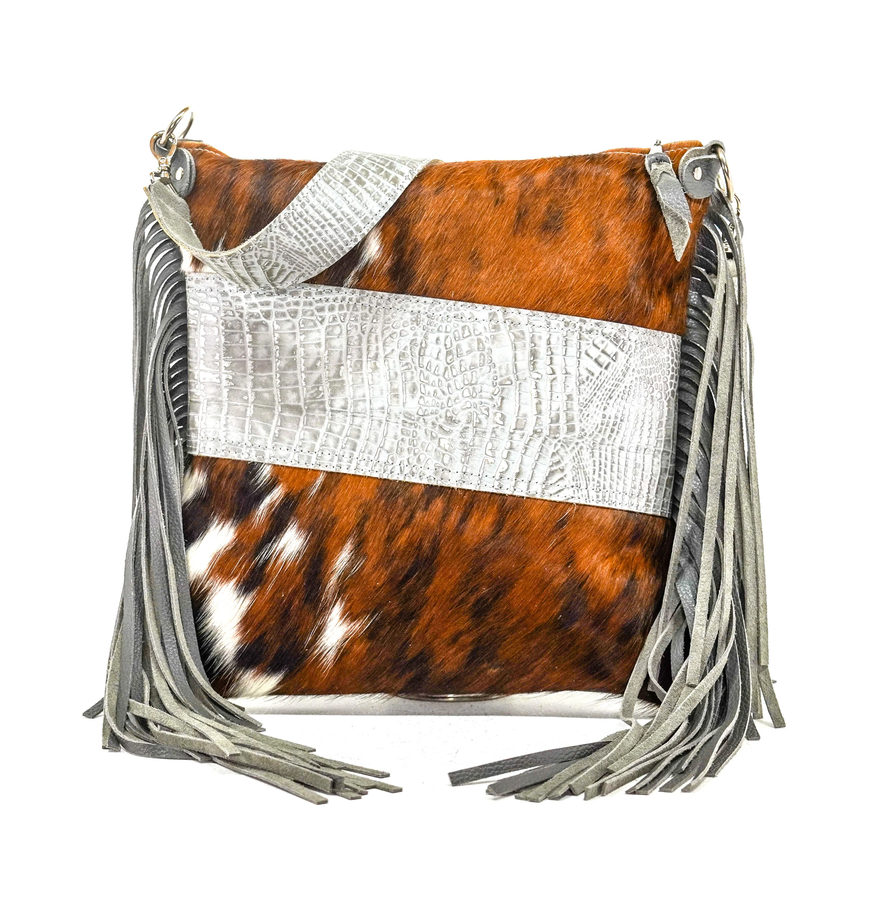 Wynonna - Tricolor w/ Sterling Croc