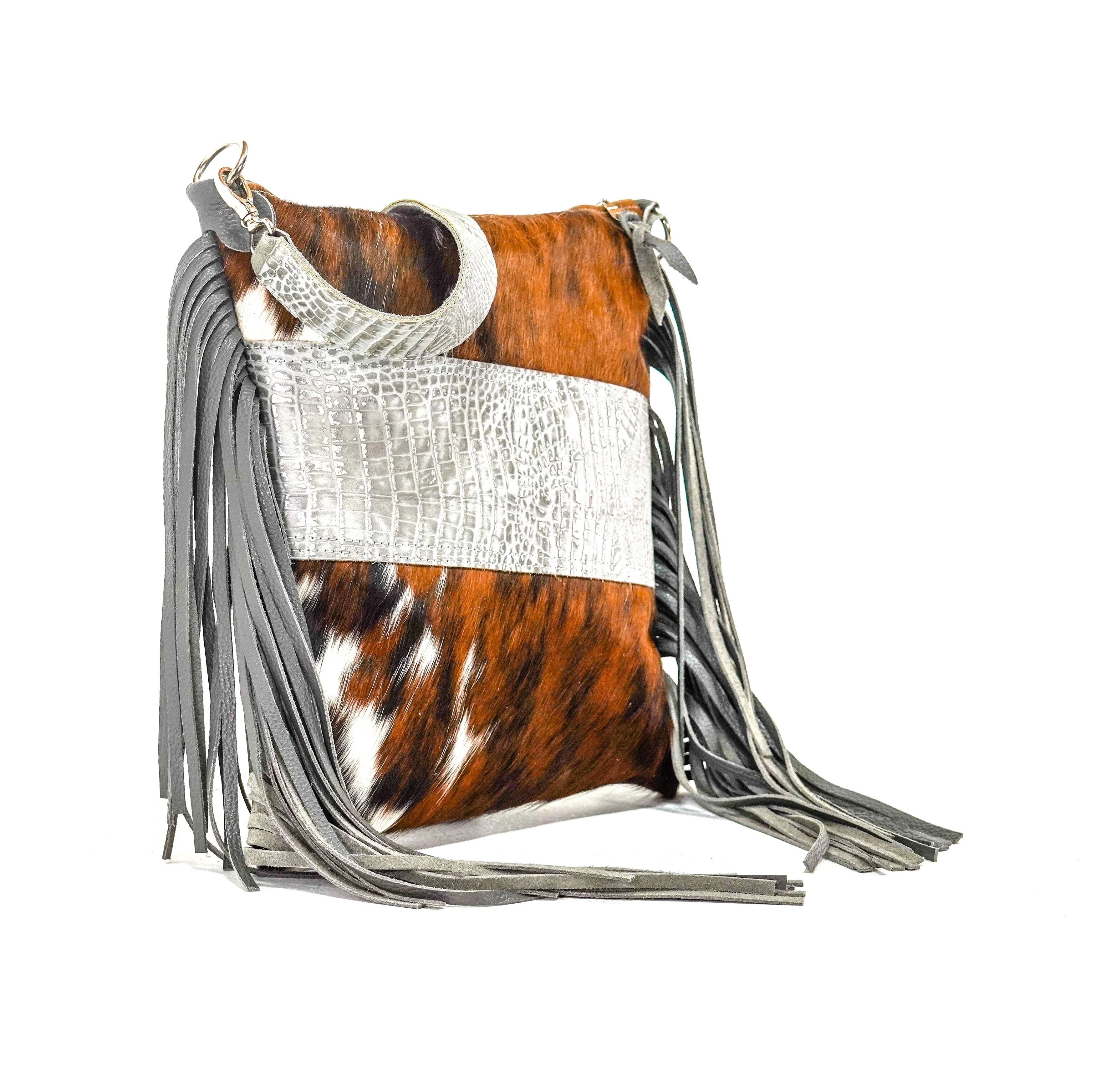 Wynonna - Tricolor w/ Sterling Croc
