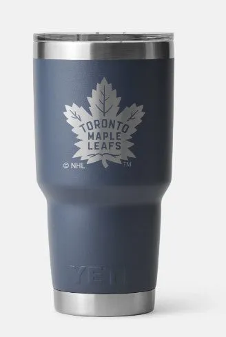 Yeti 30oz Tumbler with Engraved NHL Logos